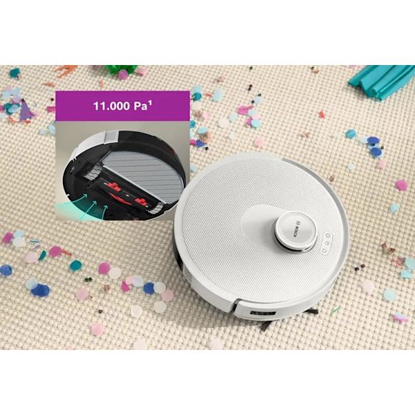 BOSCH BCRC1W Vit dammsugare och mopprobot