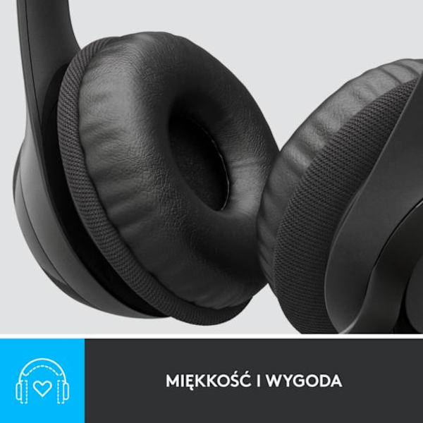LOGITECH Stereoheadset H390 Trådbundna Hörlurar