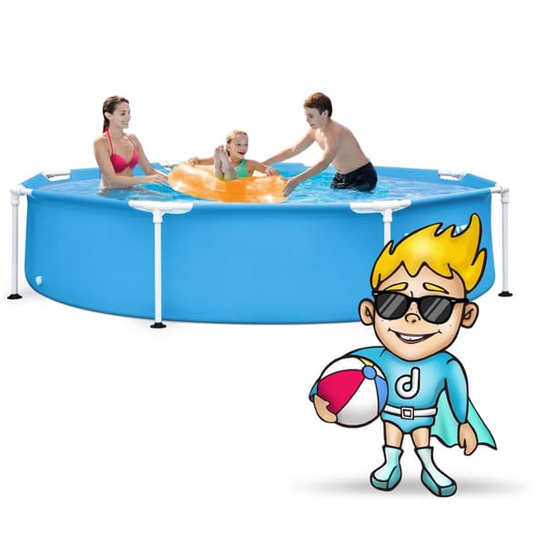 Trädgårdspool med ram 244 x 51 cm 5-i-1 INTEX 28205