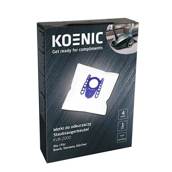 KOENIC KVB-2000 SI-01 dammsugarpåsar