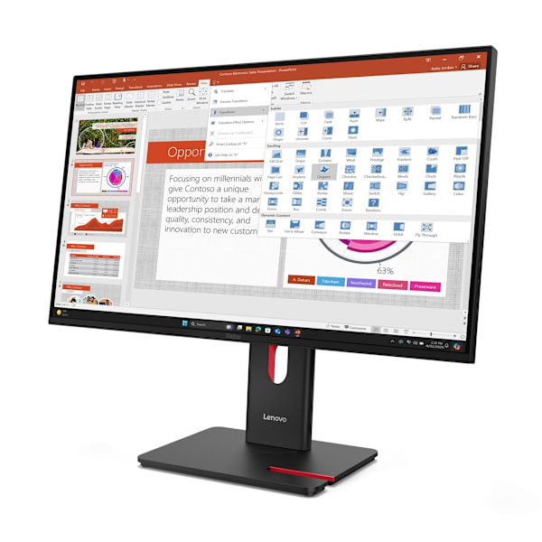 Lenovo ThinkVision T27-40 27 IPS FHD AG 4ms 300nit