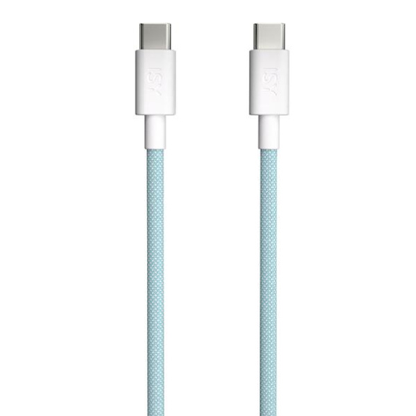 USB Typ C-kabel ISY IUC-1060-CR Blå, Grön