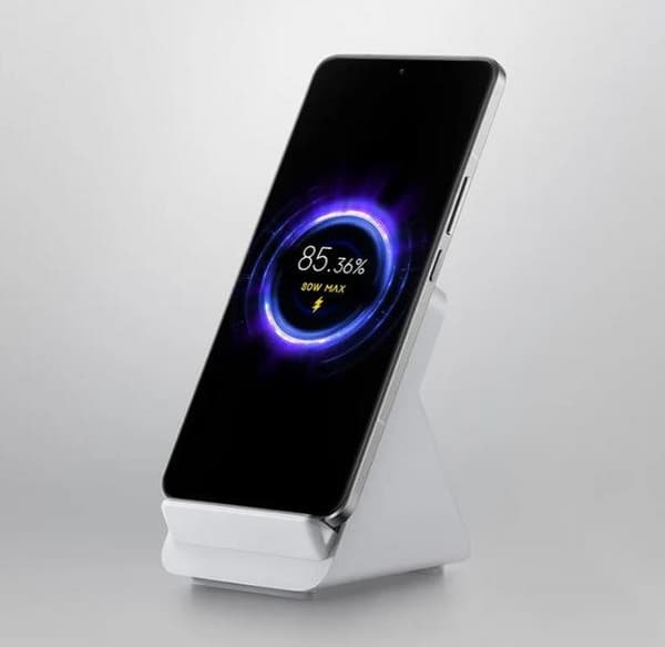 XIAOMI 80W Adaptiv Trådlös Laddningsställ Vit