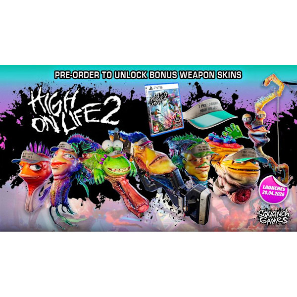 PS5-spelet PLAION High on Life 2