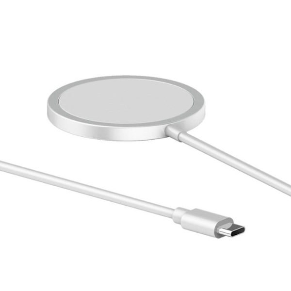 iPhone Magnetisk Magsafe Laddare (trådlös) Vit