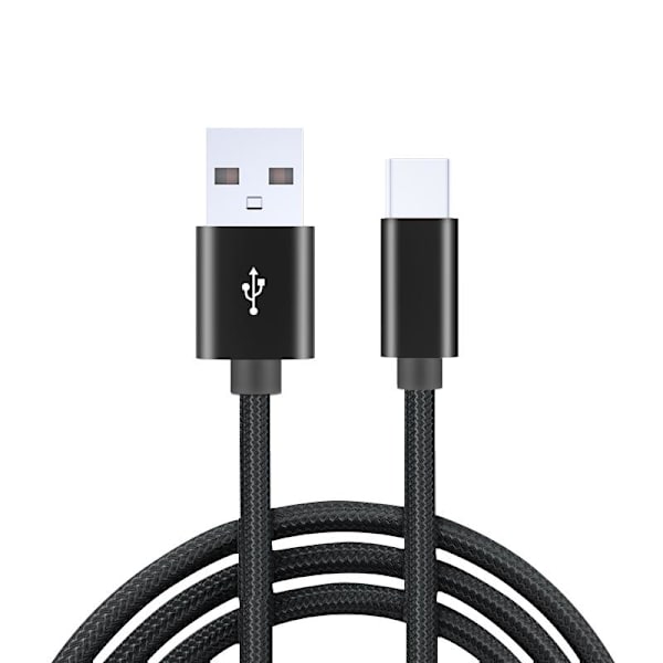 2-Pack USB-C 5A Laddkabel 2M Fast Charging Extra Lång Rosa