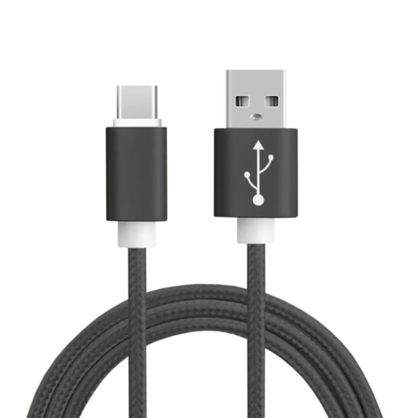 2st 3m Hög kvalitet USB-C snabbladdning laddare kabel Type-C Rosa