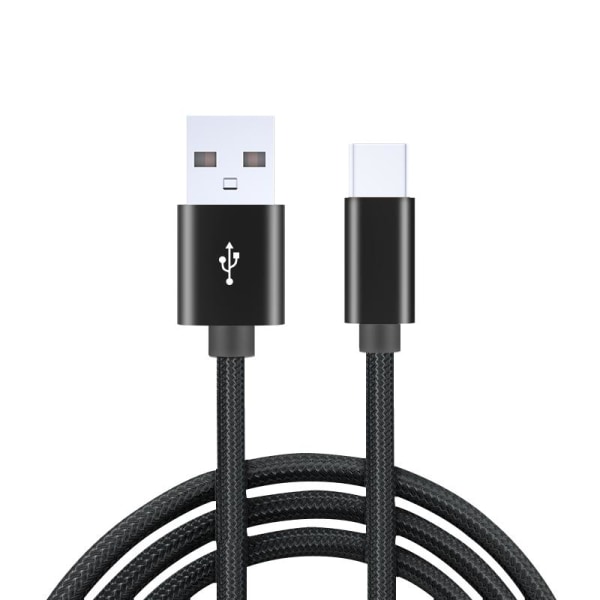 2-Pack USB-C 5A Laddkabel 2M Fast Charging Extra Lång Vit