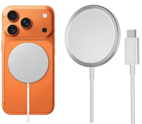 iP-hone 17 / Pro / Max Magnetisk Magsafe Laddare (trådlös) Vit