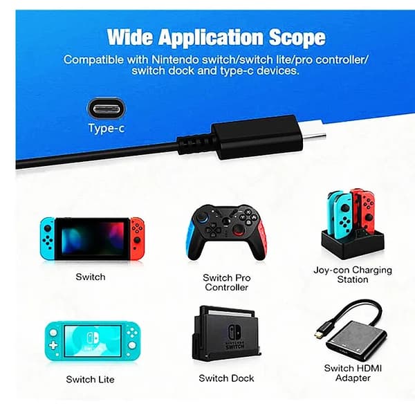 Adapter kompatibel med-Nintendo-Switch- / Lite / OLED dockningsstation