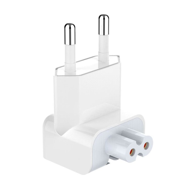 Apple-Macbook rejseadapter kompatibel (EU) White