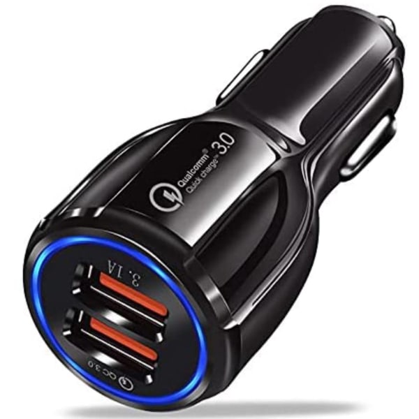 Billaddare Fast Charge 3.0 iOS/Android 35W For Car