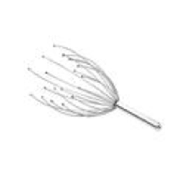 Head Massager Orgasmatron - Dubbla groddar Head Scratcher 1Pcs Silver