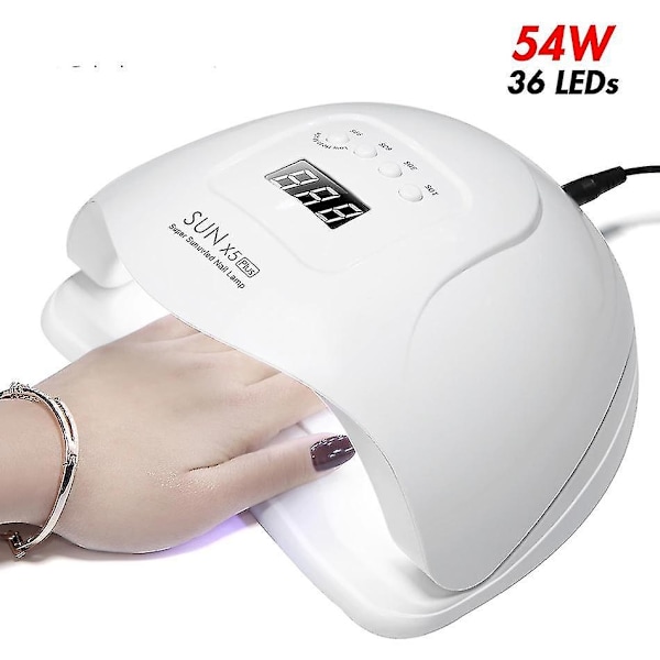 UV-lampa för gelnagellack med rörelsesensor - 48 W