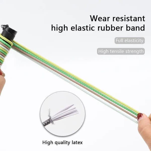 2-Par Elastiska skosnören med dragsko - Flexibel - Justerbar White