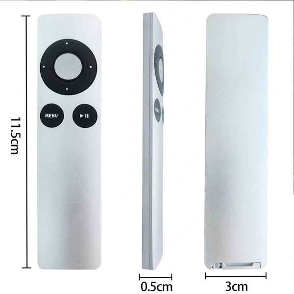 Fjernbetjening til Apple TV 1 2 3 A1427/A1469/A1378 model Silver