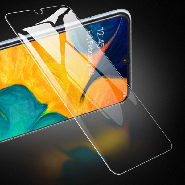 2 Pack Samsung Galaxy A50 3D Härdat glas Skärmskydd HD Transparent