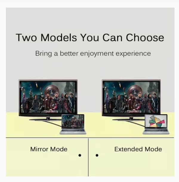 USB-C–HDMI-kaapeli 4K – 2 metriä
