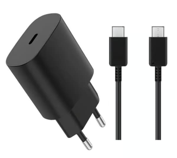 Snabbladdare 25W adapter + 2 m kabel –  USB-C