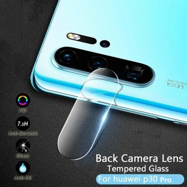 Huawei P30 Pro Bak kamera Skärmskydd Härdat glas Transparent