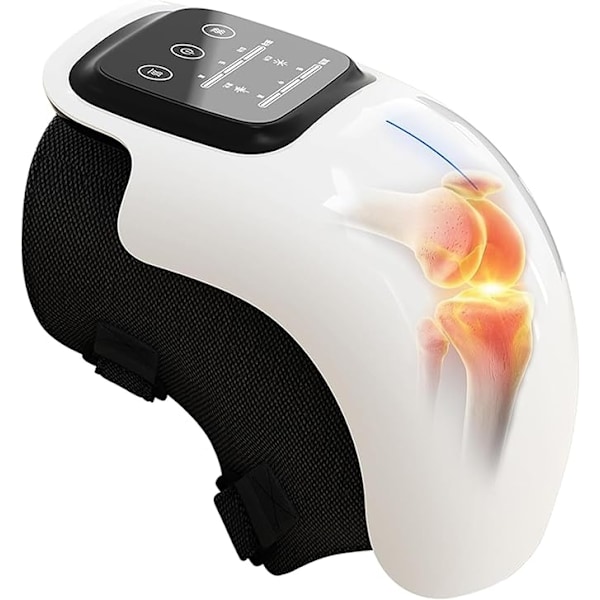 Trådlös Knämassager med Infraröd Värme Lindra smärta