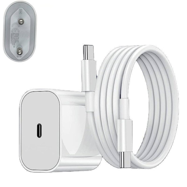 Samsung Quick Charge SUPER 3A USB-C laturi + 2M kaapeli White 2 Meter abbd  | White | usb-c | Fyndiq