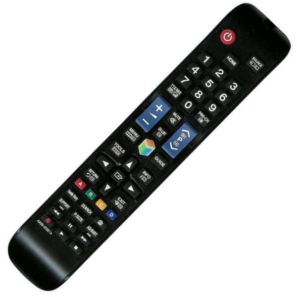 Universal fjernbetjening erstatter Samsung smart TV Black