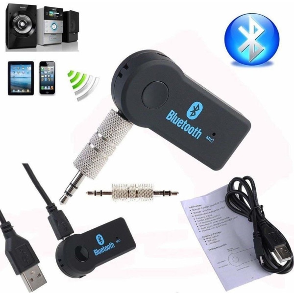 Bluetooth Ljudmottagare - Bluetooth Audio Receiver Black