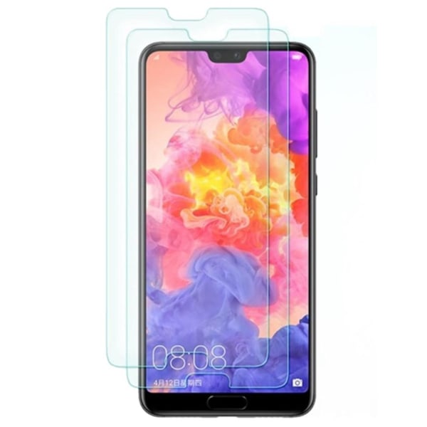 2 Pack Huawei P20 Härdat glas Skärmskydd Transparent