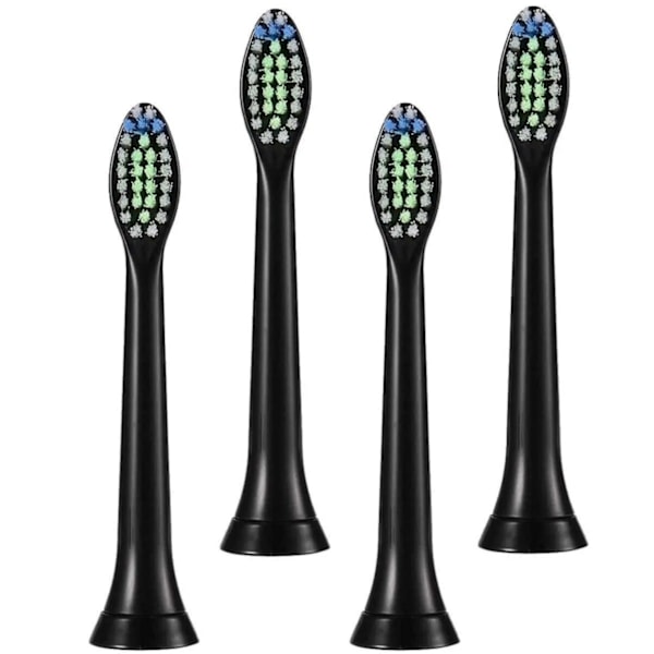 4-pack Philips-HX6064 Tandborsthuvuden Black