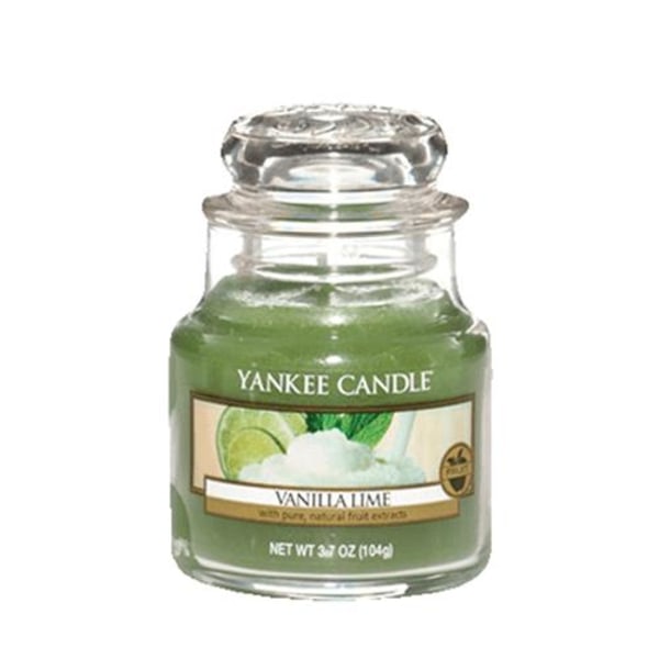 Yankee Candle Vanilla Lime Small Jar Grön