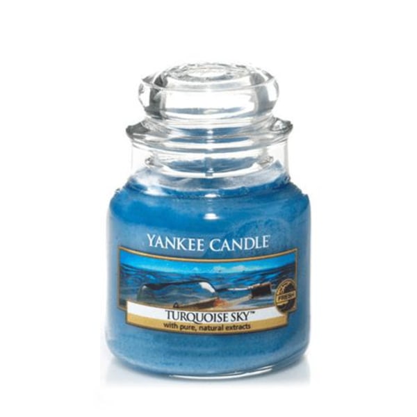 Yankee Candle Turquoise Sky Small Jar Blå