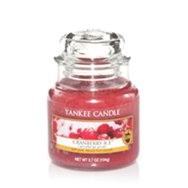 Yankee Candle Small Jar Cranberry Ice Röd