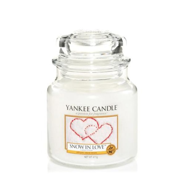 Yankee Candle Small Jar Snow in Love Vit