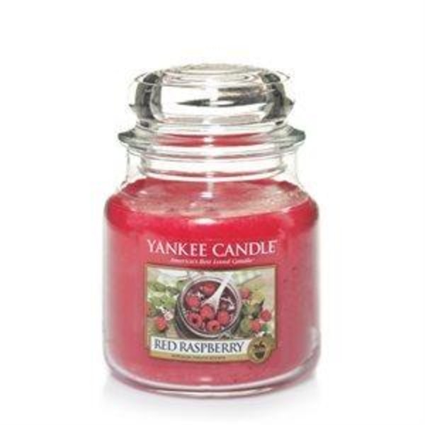 Yankee Candle Red Raspberry Small Jar Röd