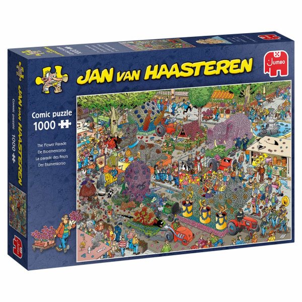 Jan van Haasteren Pussel Flower Parade 1000 bitar