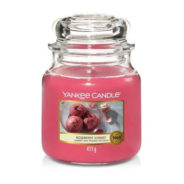 Yankee Candle Roseberry Sorbet Medium Jar