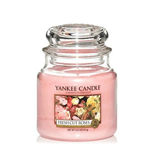 Yankee Candle Fresh Cut Roses Medium Jar