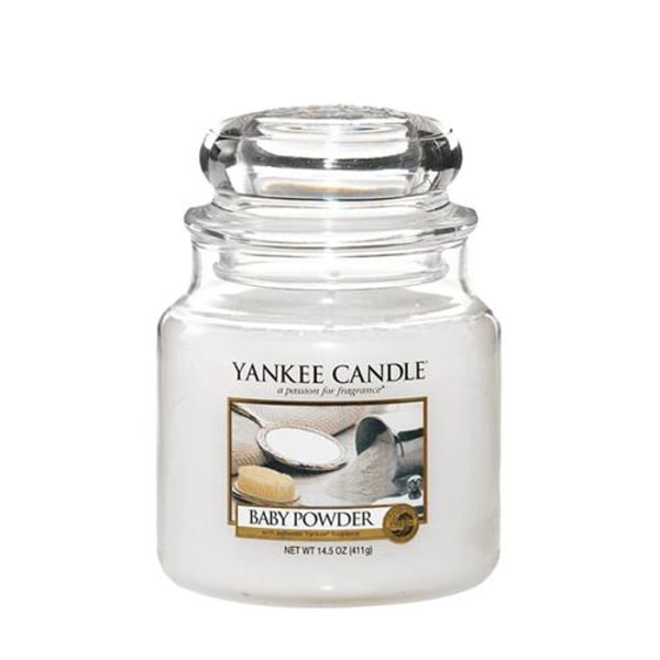 Yankee Candle Baby Powder Medium Jar