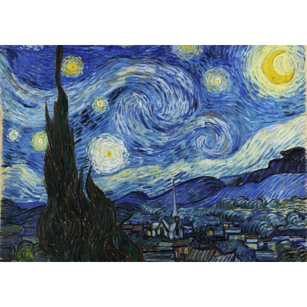 Grafika Vincent Van Gogh - The Starry Night, 1889 â 2000 bitar