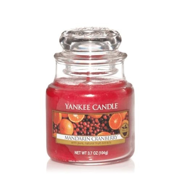 Yankee Candle Mandarin Cranberry Small Jar Röd