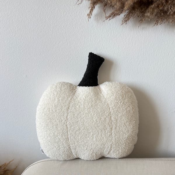 Höstkudde svart pumpa
