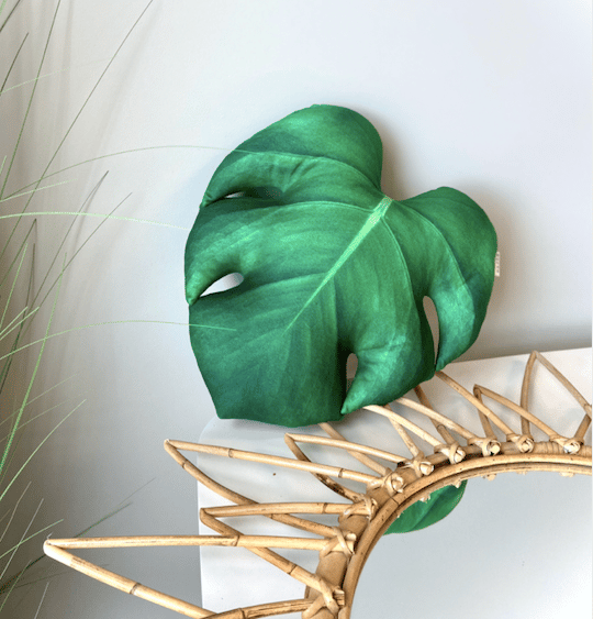 Monstera-kudde Monstera-blad