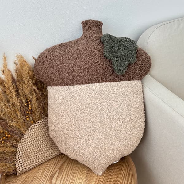 Höstkudde Acorn boucle