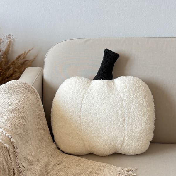 Höstkudde svart pumpa