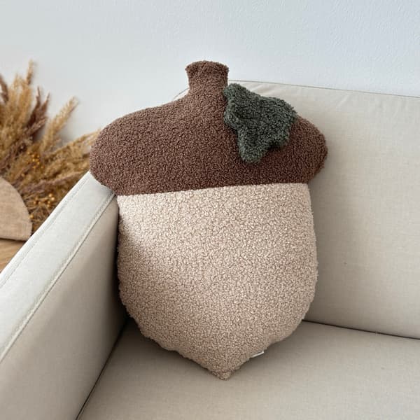 Höstkudde Acorn boucle