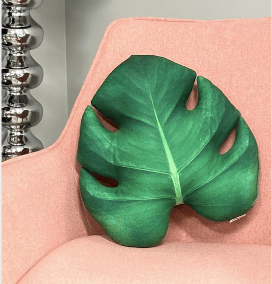 Monstera-kudde Monstera-blad