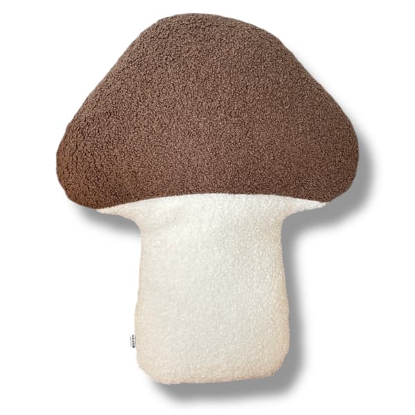 Höstkudde Svamp – bouclé
