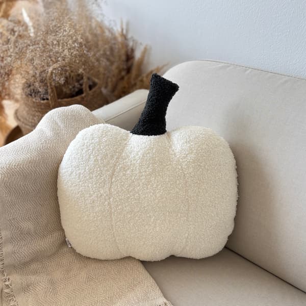 Höstkudde svart pumpa