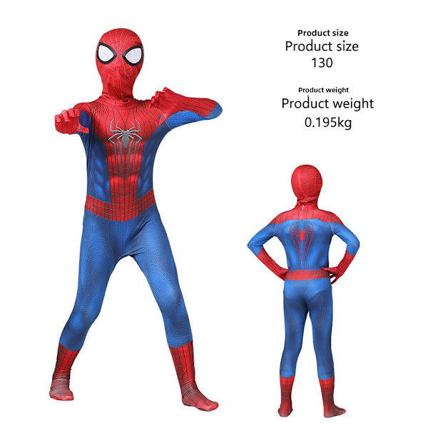 Halloween cos kostym barn jumpsuit huvudbonad kläder miles vuxen man gwine Spider tight man kläder Parker Lens 180